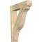 Ekena Millwork Funston Arts & Crafts Rough Sawn Outlooker, Douglas Fir, 8"W x 34"D x 42"H OUT08X34X42FST03RDF - alternate 1